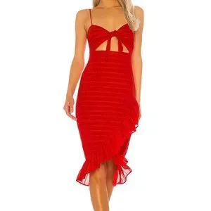 privacy please red dress Privacy Please Mikaela Mini Dress in Red